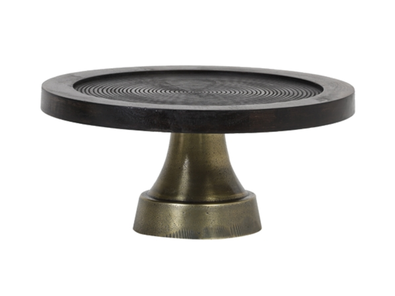 Light & Living KAMUDI Schale auf Fuss antik bronze 25 x 11 cm Freisteller