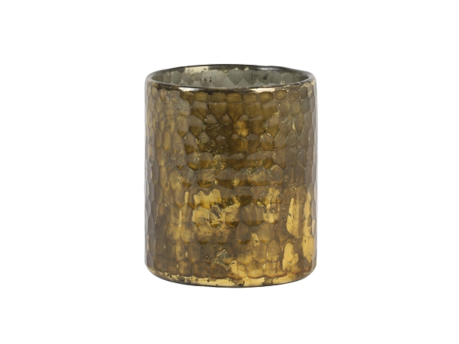 Light & Living MOTOPI Teelicht gold 8 x 9 cm Freisteller