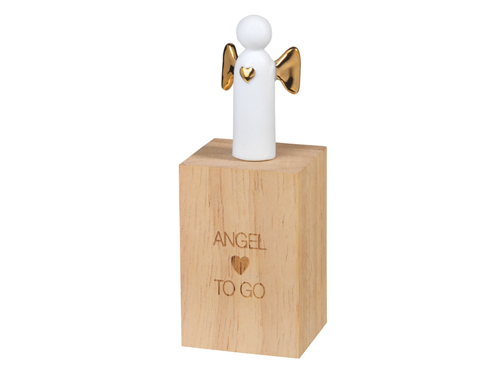 räder Glückskästchen Angel to go weiß 5,5cm - Produktbild 1