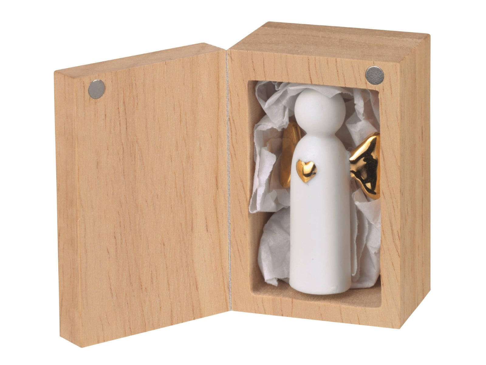 räder Glückskästchen Angel to go weiß 5,5cm - Produktbild 2