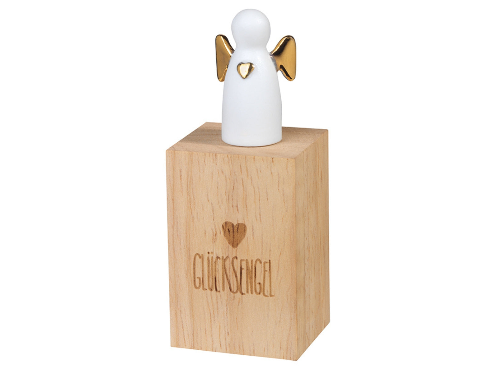 räder Glückskästchen Glücksengel weiß 5,5cm - Produktbild 1