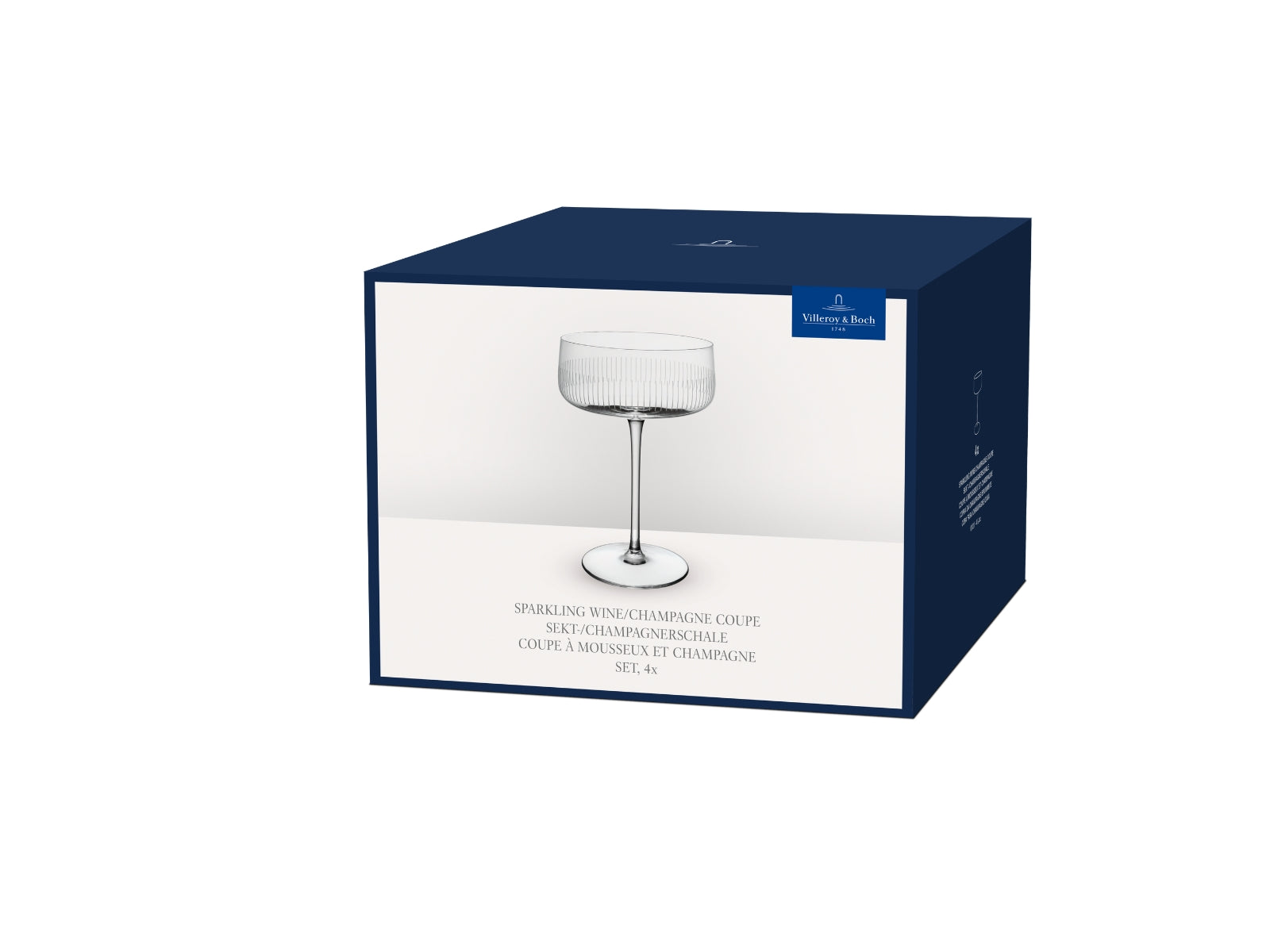 Villeroy & Boch Afina Champagnerschale 4erSet 0,38l - Produktbild 2