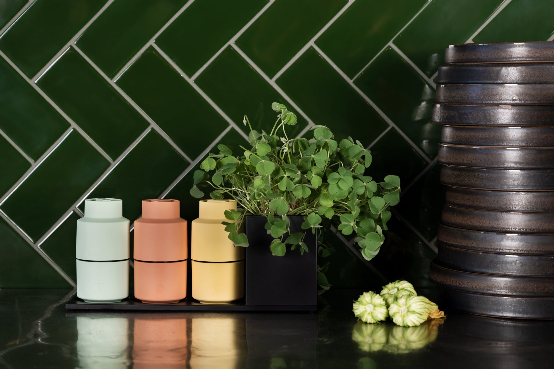 Crushgrind BILLUND Mühle lime 12cm Lifestyle 8