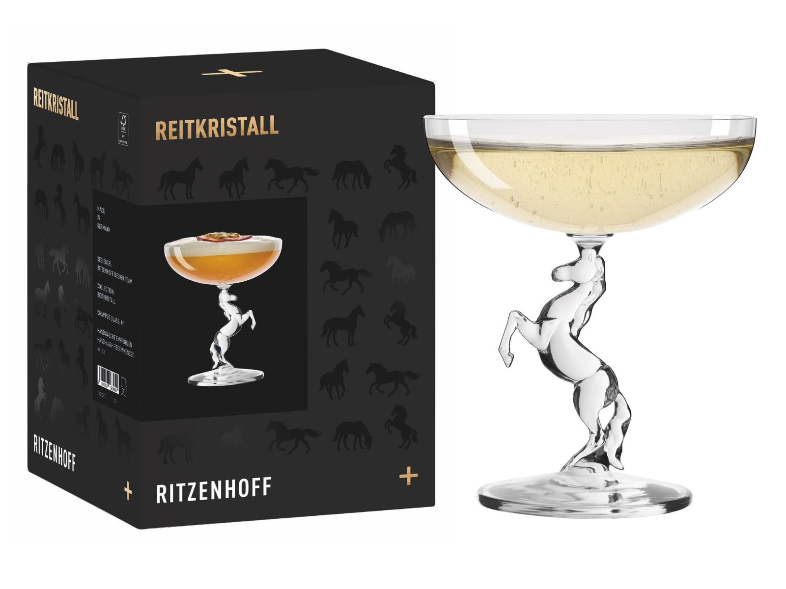 Ritzenhoff Reitkristall Champagnerglas #1 RDT H25 - Produktbild 4
