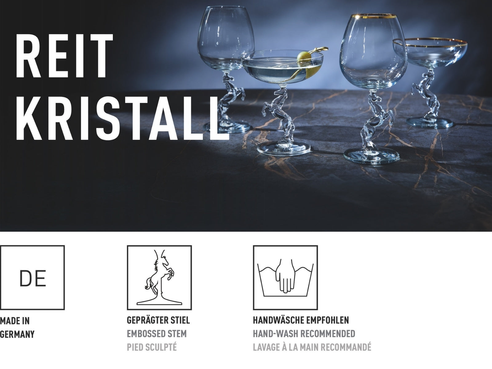 Ritzenhoff Reitkristall Champagnerglas #1 RDT H25 - Produktbild 5