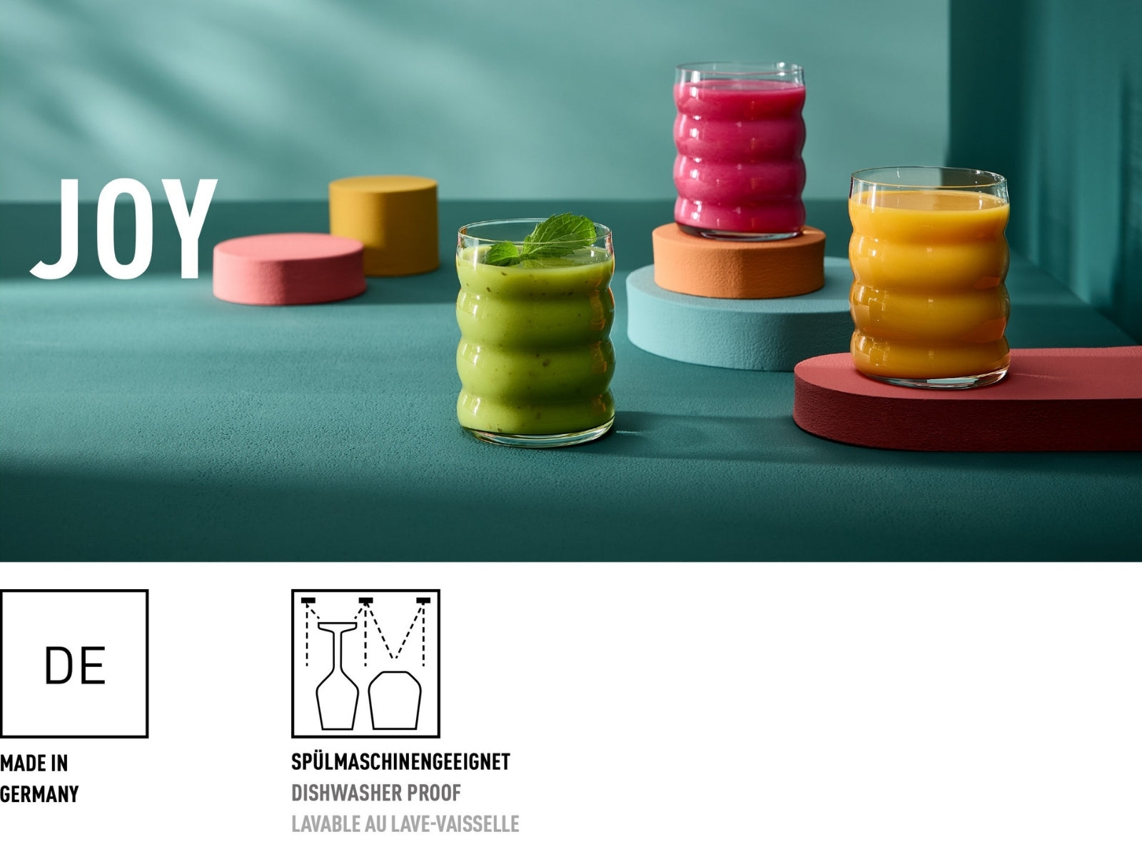Ritzenhoff Joy Wasserglas 4er Set #1 RDT F26 - Produktbild 4