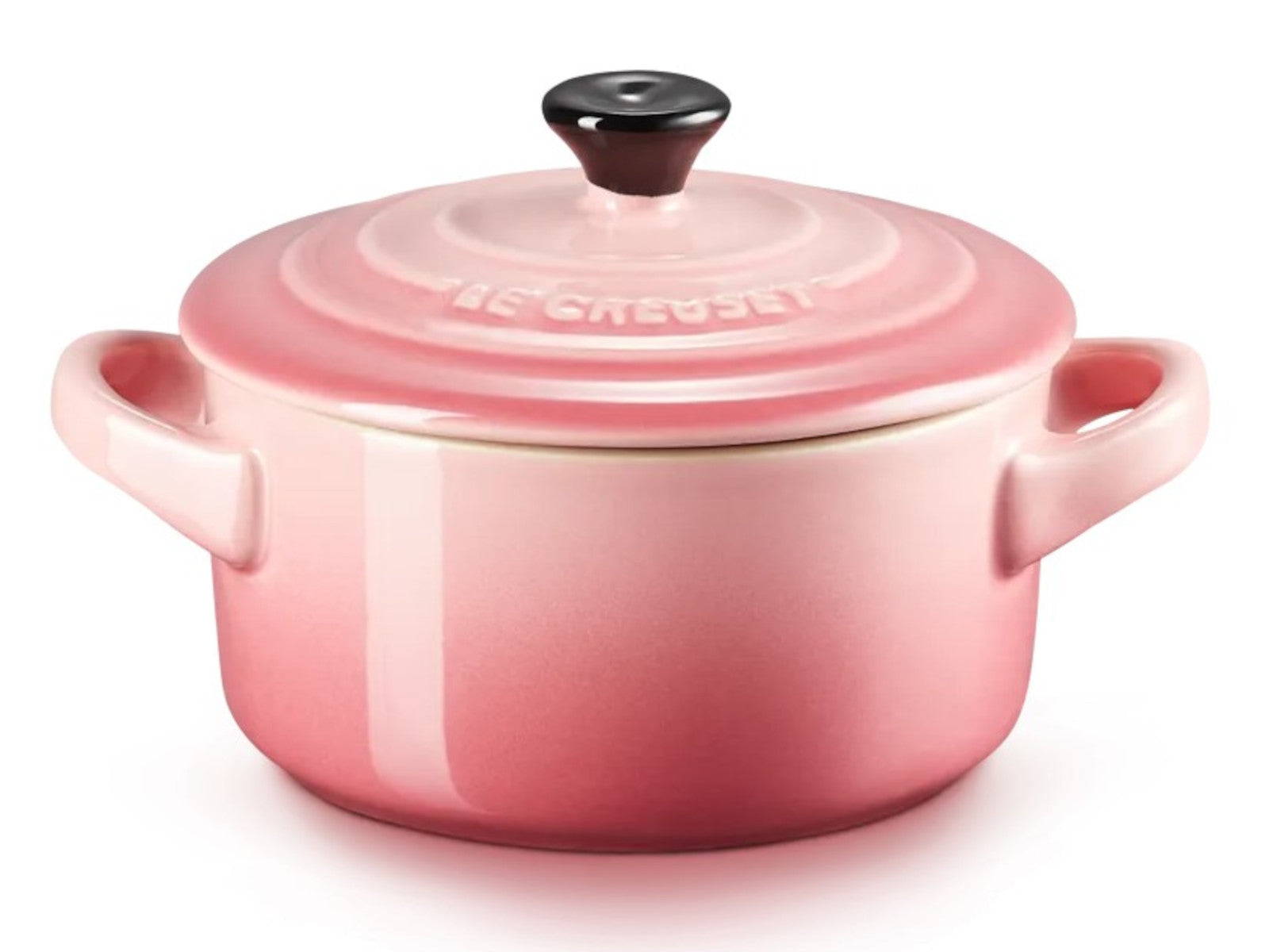 Le Creuset Mini-Cocotte rund rose quartz 10cm Freisteller 1