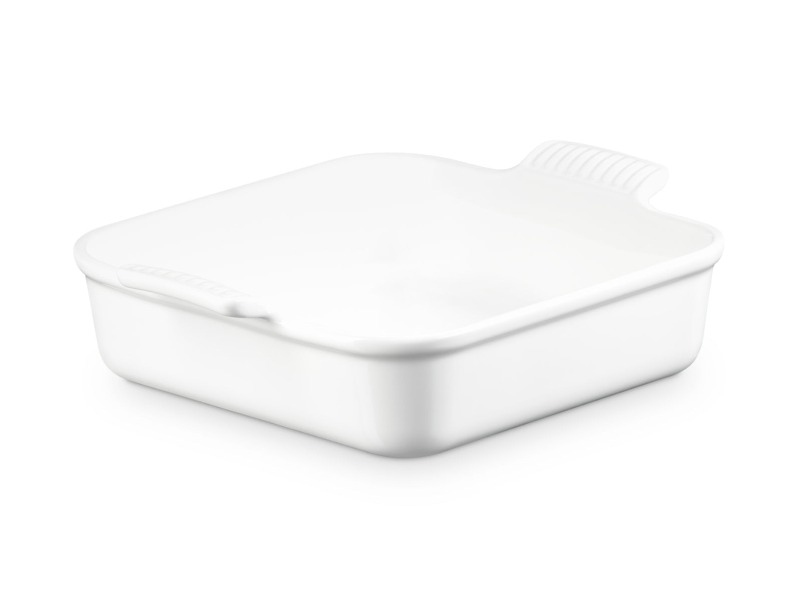 Le Creuset Auflaufform Tradition quadratisch weiß 23cm - Produktbild 2