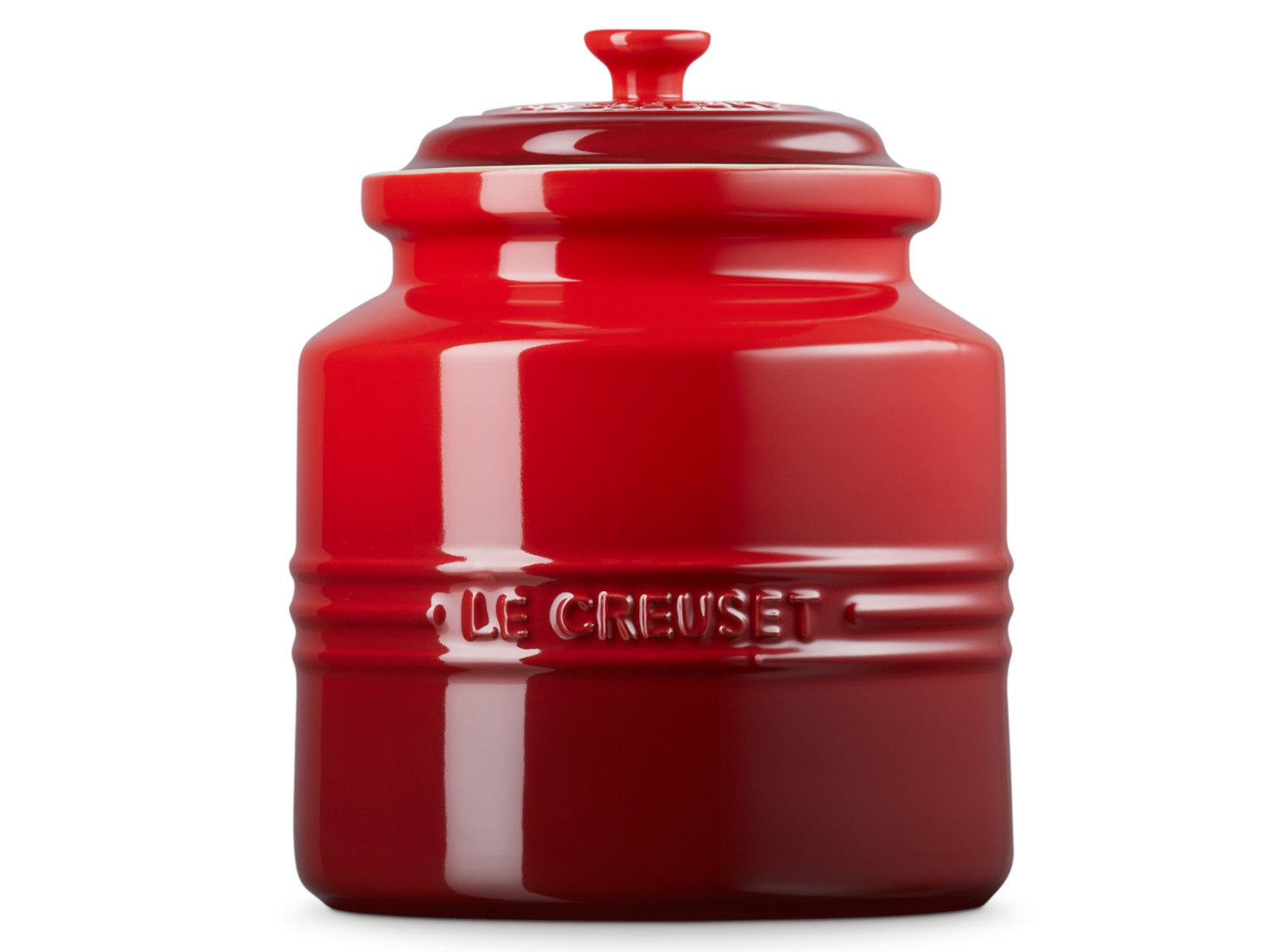 Le Creuset Kekdose mit Deckel kirschrot 2,4l Freisteller 3