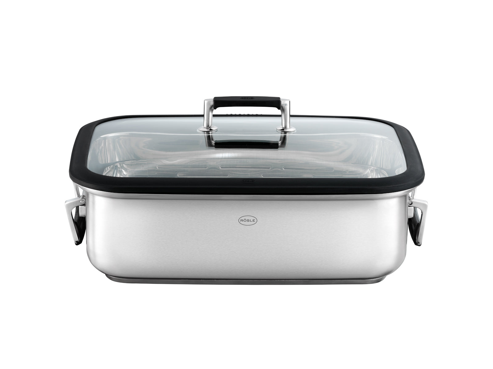 Rösle Silence® Pro Bräter rechteckig 41 x 28,5 cm Freisteller