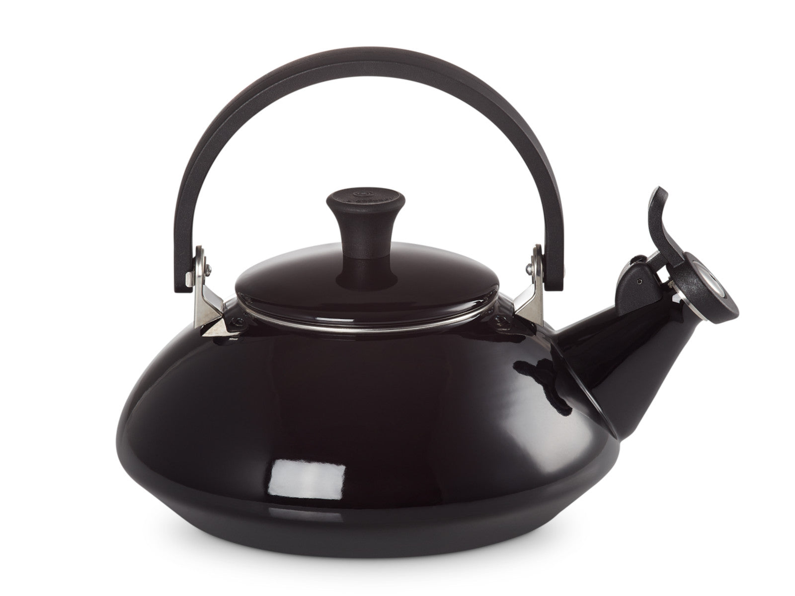 Le Creuset Wasserkessel Zen schwarz glänzend 1,5l Freisteller 1