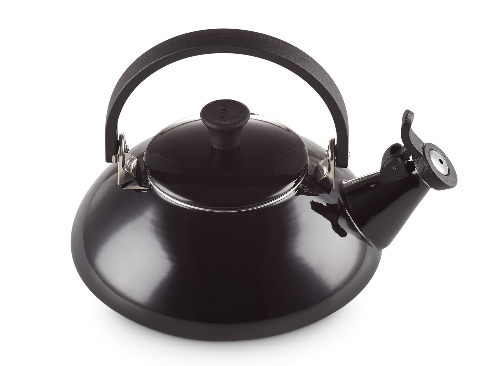 Le Creuset Wasserkessel Zen schwarz glänzend 1,5l Freisteller 4