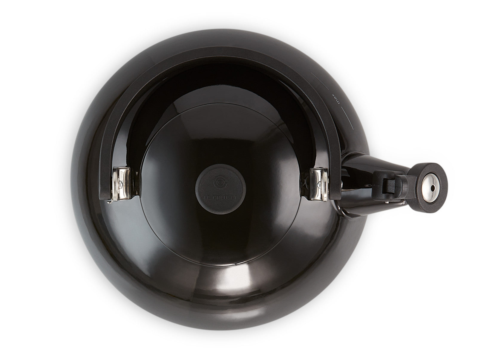 Le Creuset Wasserkessel Zen schwarz glänzend 1,5l Freisteller 2