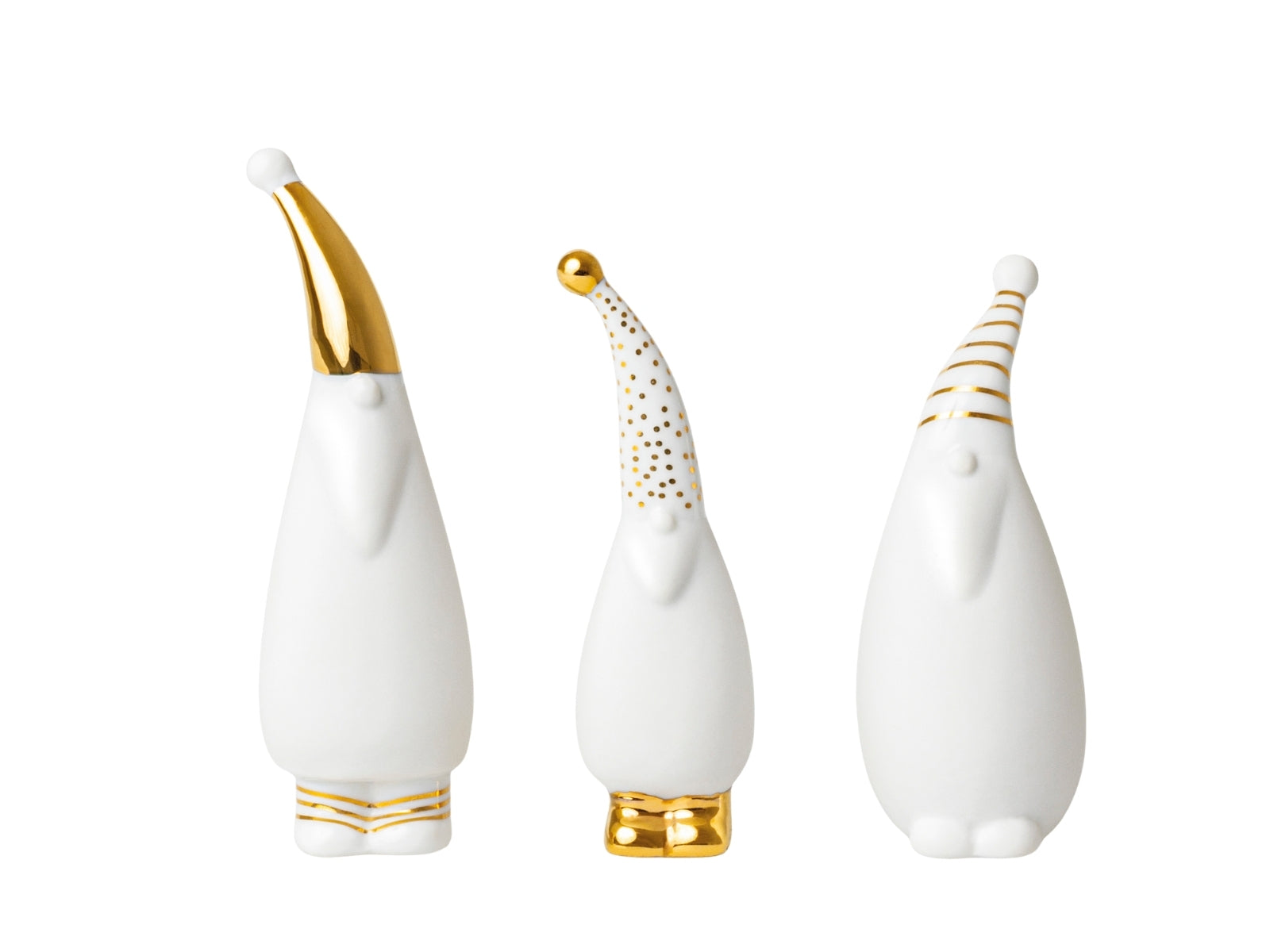 räder Santa Figuren weiß Set3 - Produktbild 1