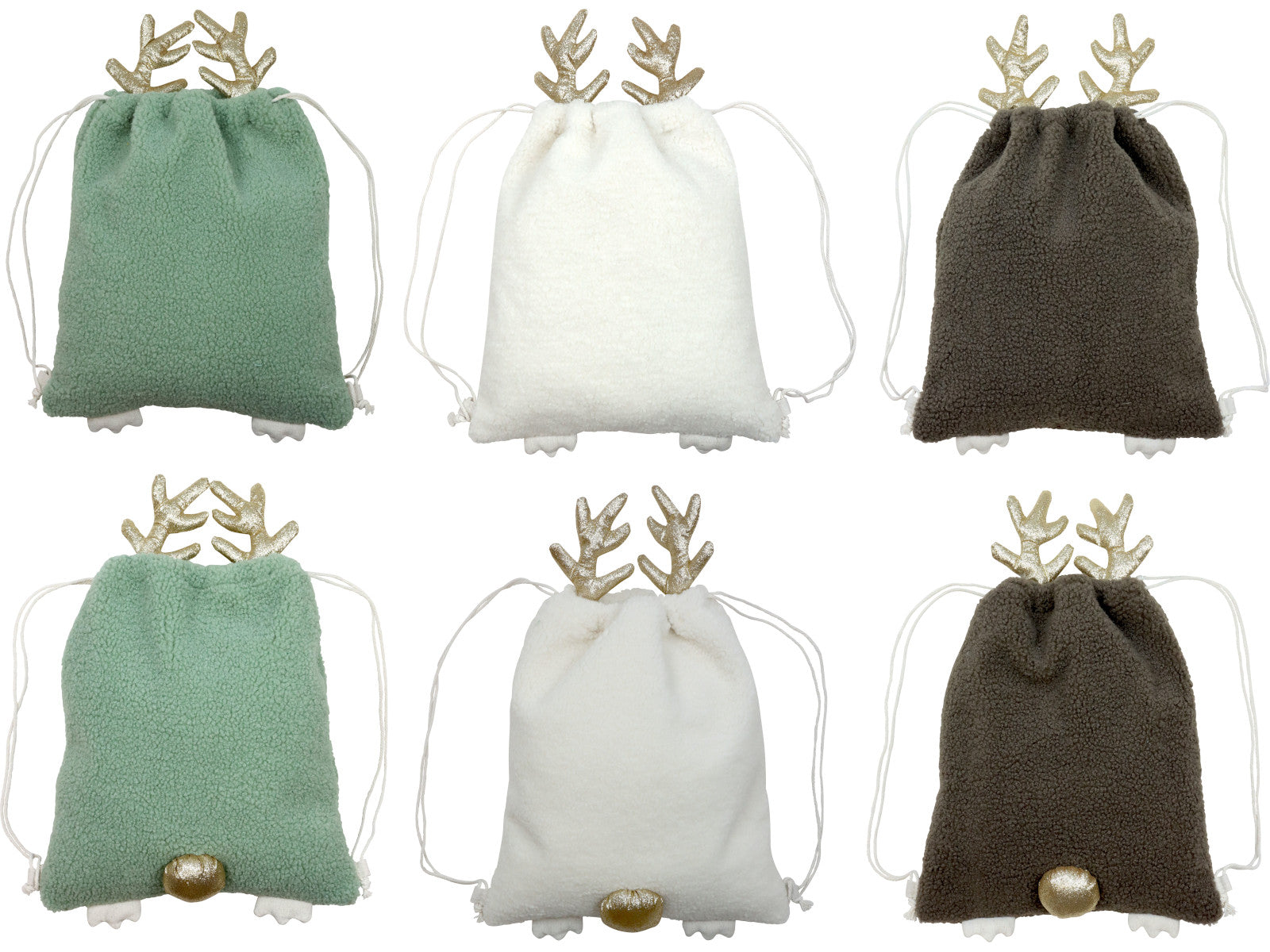 Hoff-Interieur Mr.Moose mehrf. Rentierrucksack sortiert 30cm (1 Stück)