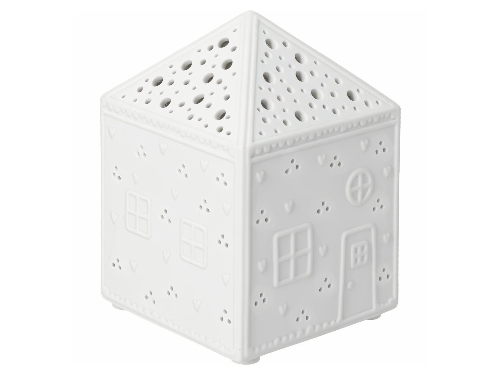 räder LED Lichthaus Lebkuchen weiß 12cm - Produktbild 2