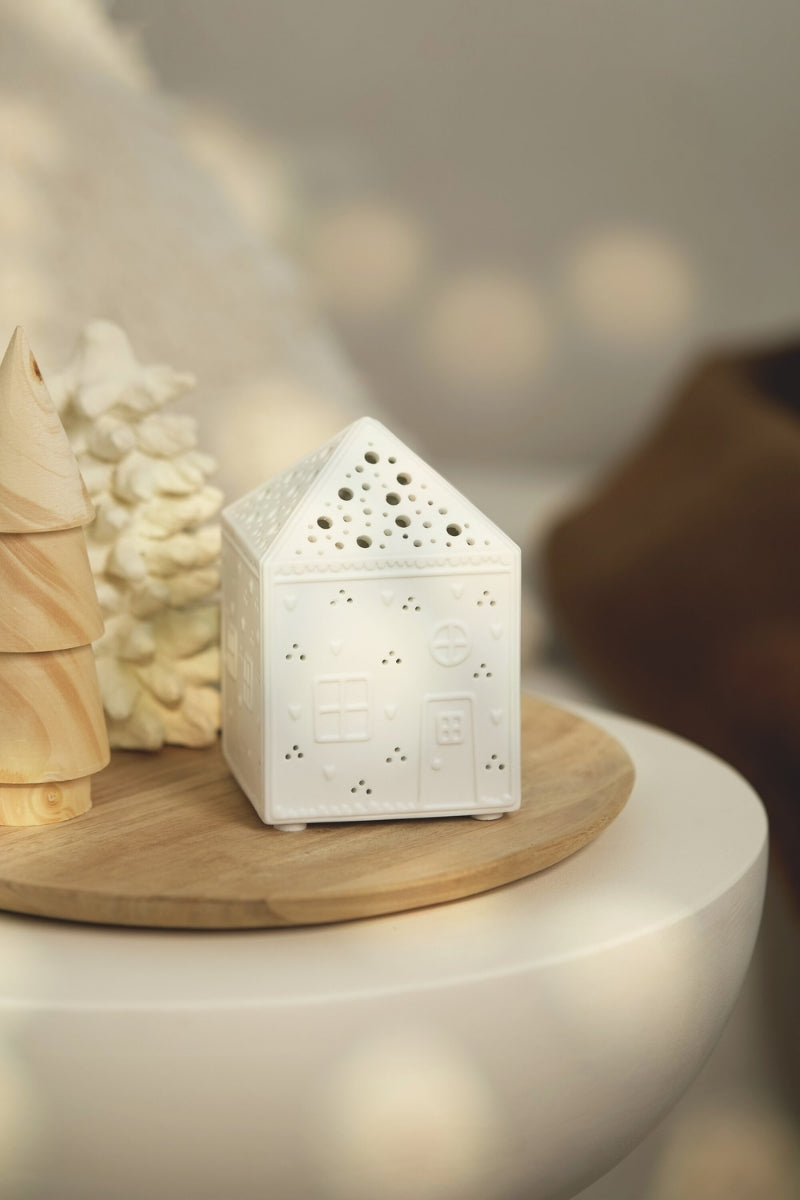 räder LED Lichthaus Lebkuchen weiß 12cm - Produktbild 4