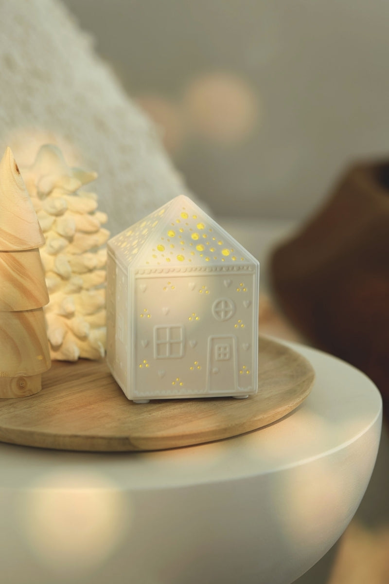 räder LED Lichthaus Lebkuchen weiß 12cm - Produktbild 5