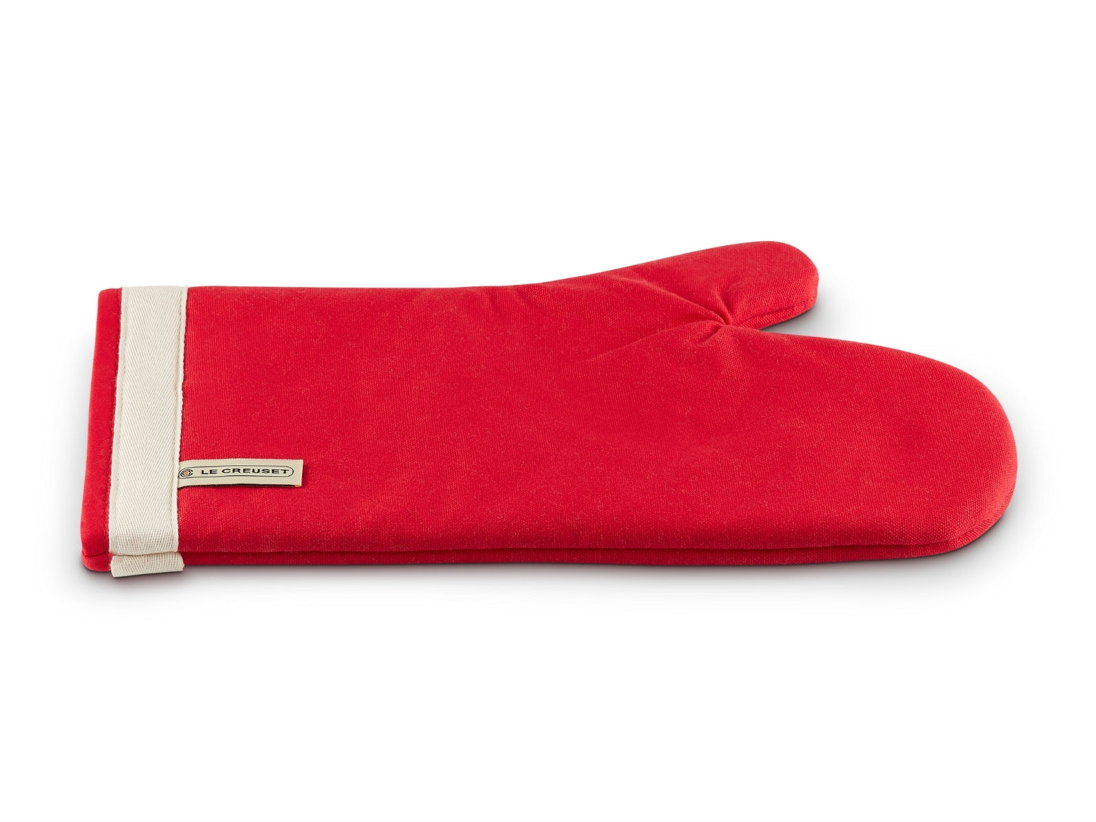 Le Creuset Ofenhandschuh kirschrot Freisteller 2