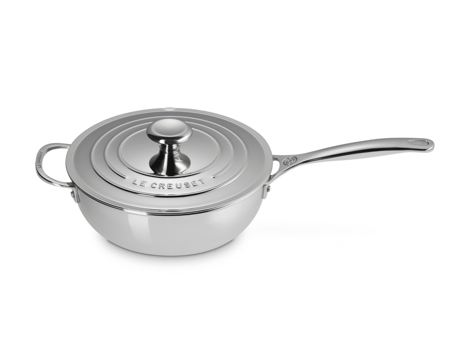 Le Creuset 3-ply Plus Sautépfanne rund mit Deckel 24cm - Produktbild 2