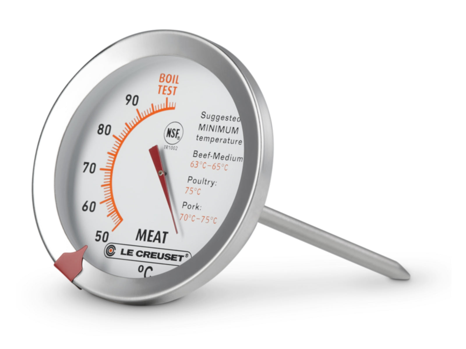 Le Creuset Fleischthermometer edelstahl 13cm - Produktbild 2