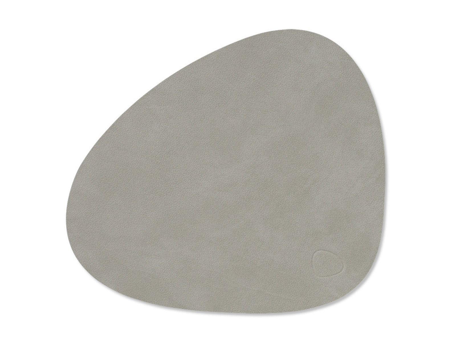 LIND DNA Nupo Tischset Curve S light grey 24x28cm - Produktbild 1