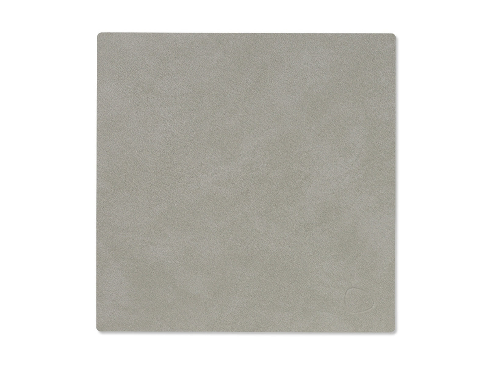 LIND DNA Nupo Tischset Square S light grey 28x28cm - Produktbild 1