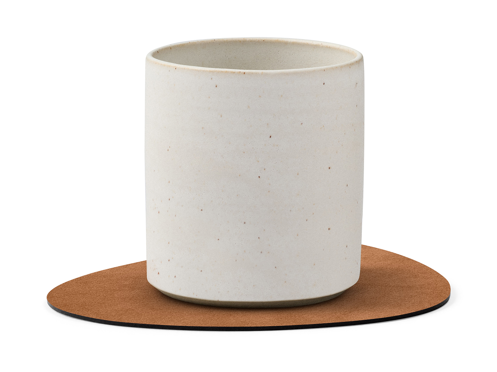 LIND DNA Nupo Untersetzer Curve Double army green/nature 11 x 13cm Freisteller 6