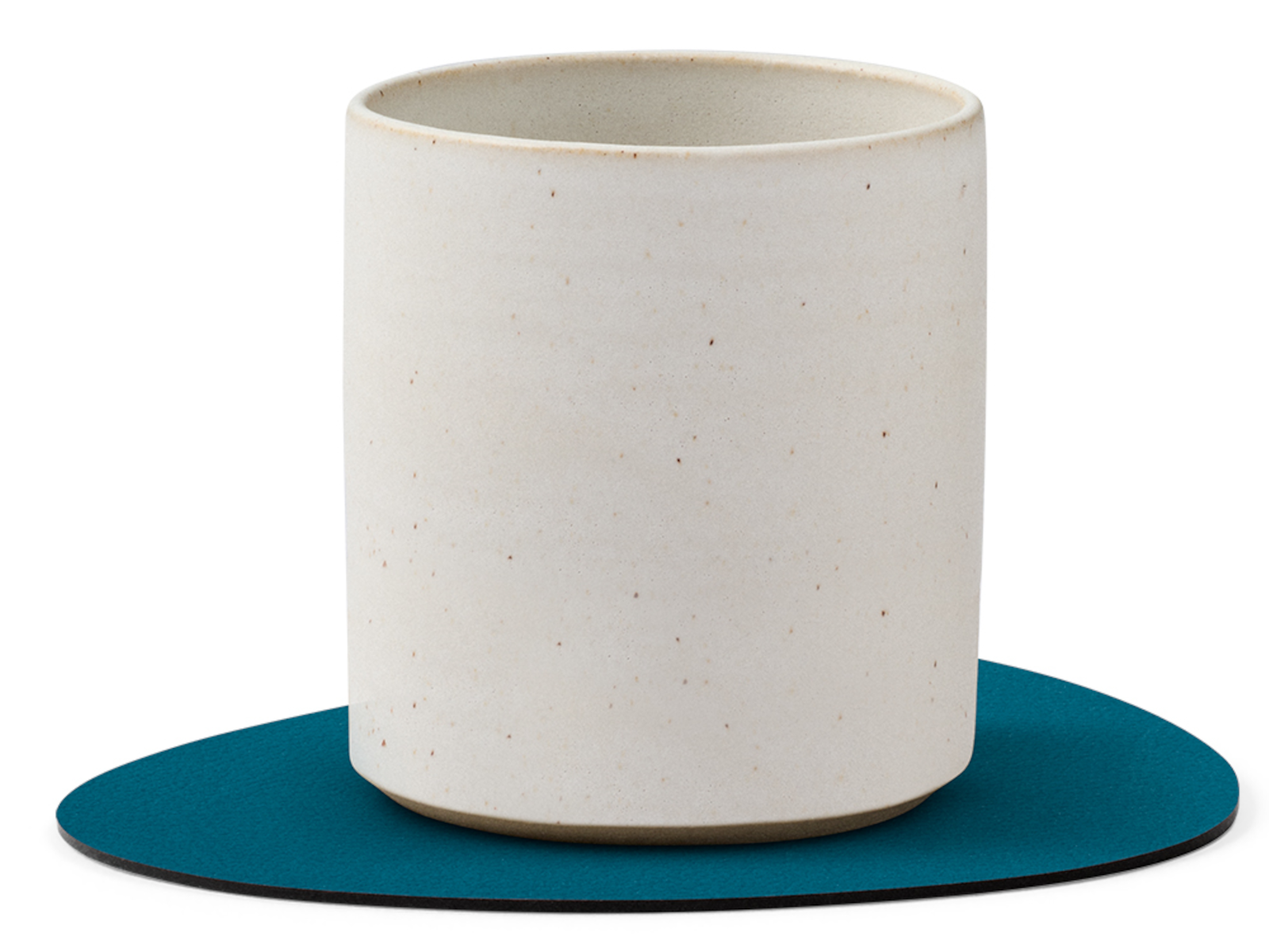 LIND DNA Nupo Untersetzer Curve Double midnight blue/petrol 11 x 13cm Freisteller 4