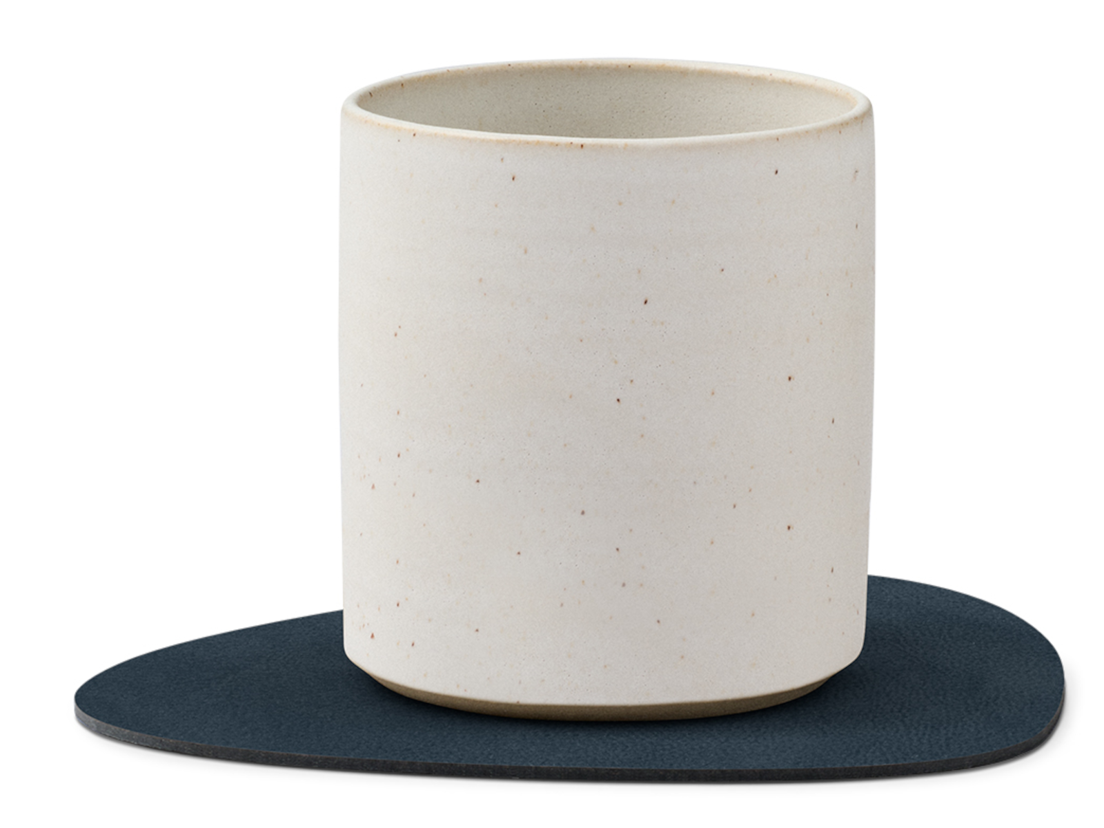 LIND DNA Nupo Untersetzer Curve Double midnight blue/petrol 11 x 13cm Freisteller 5