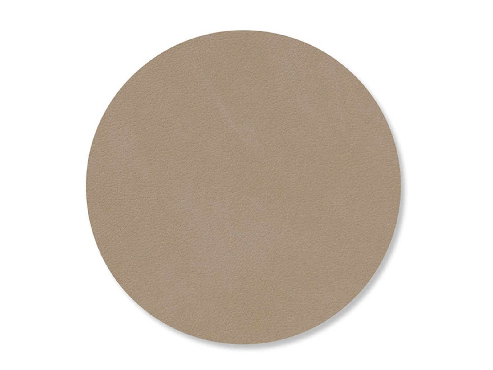LIND DNA Nupo Untersetzer Circle clay brown 10cm