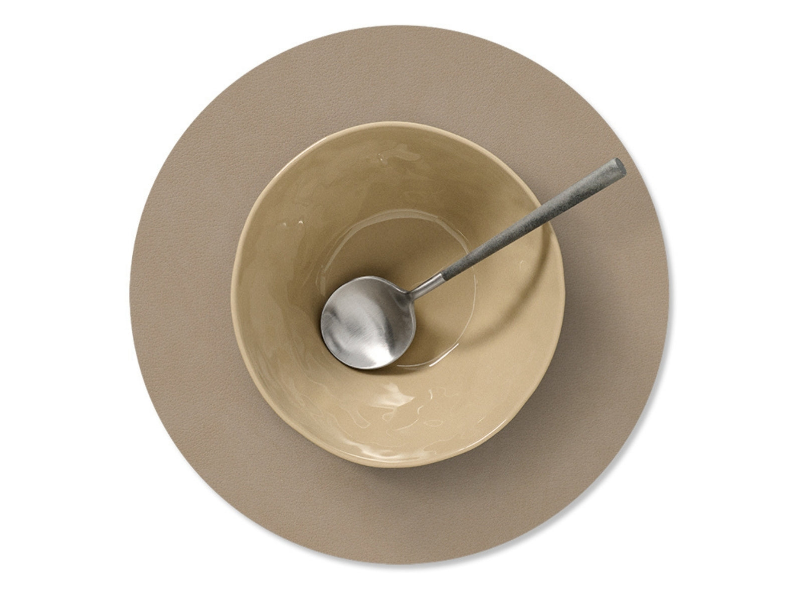 LIND DNA Nupo Tischset Circle S clay brown 24cm - Produktbild 2