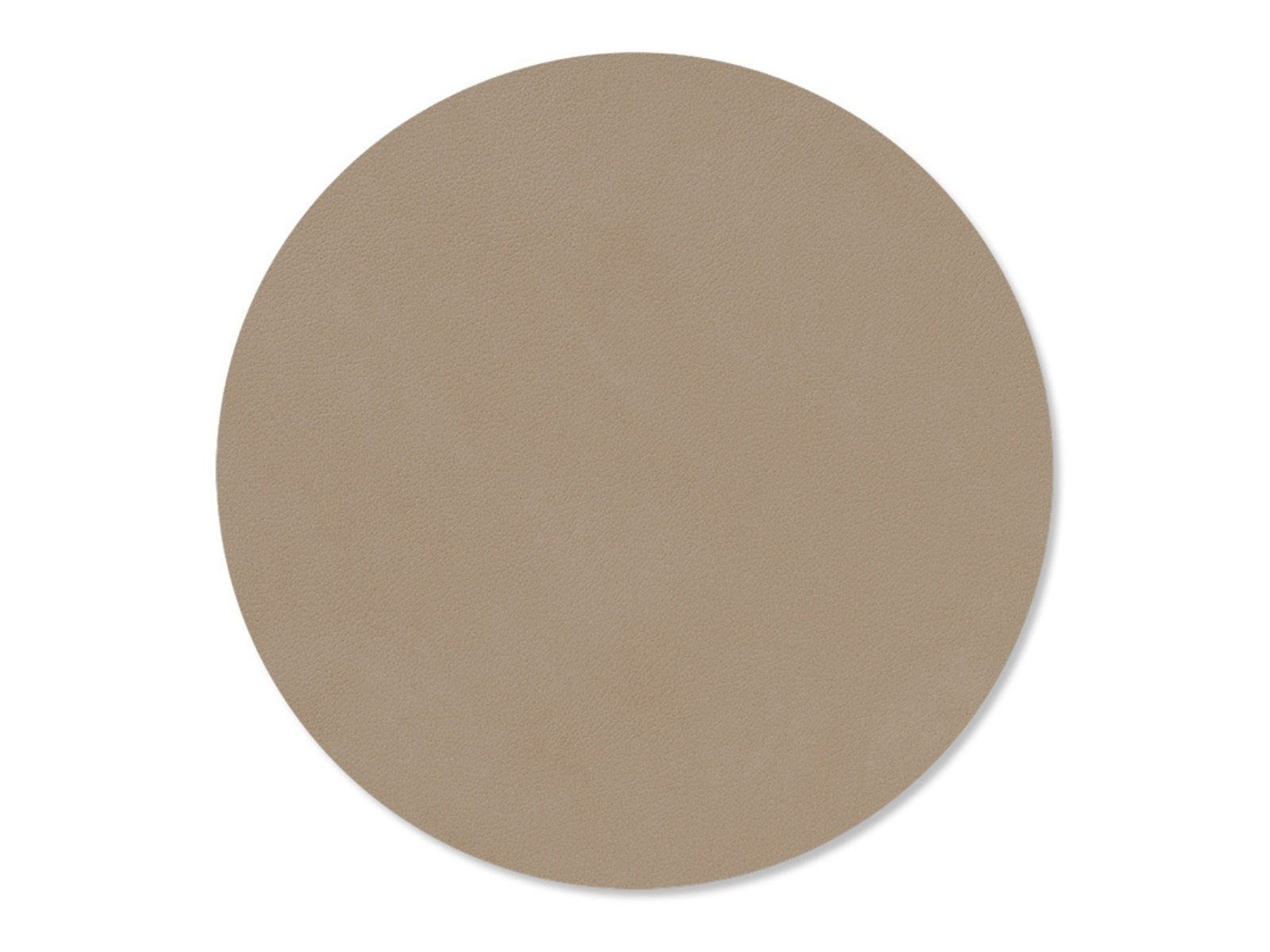 LIND DNA Nupo Tischset Circle S clay brown 24cm