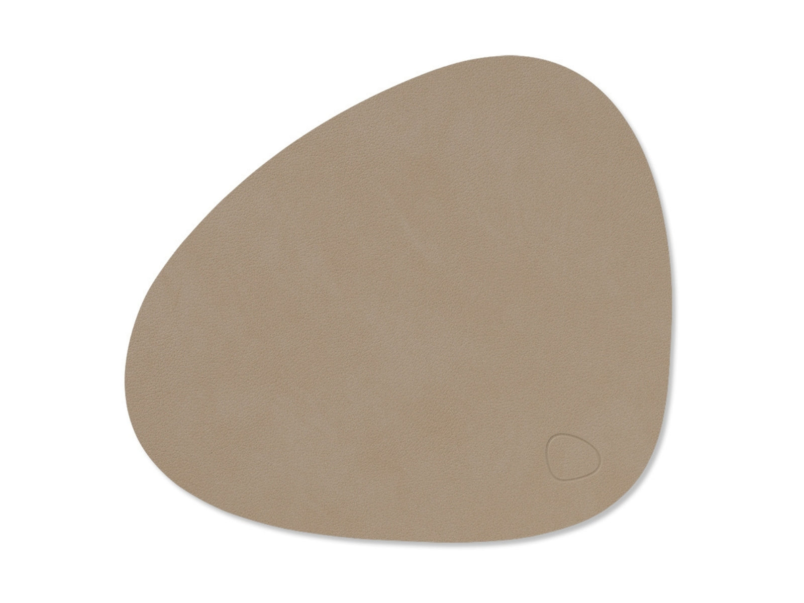 LIND DNA Nupo Tischset Curve S clay brown 24x28cm - Produktbild 1