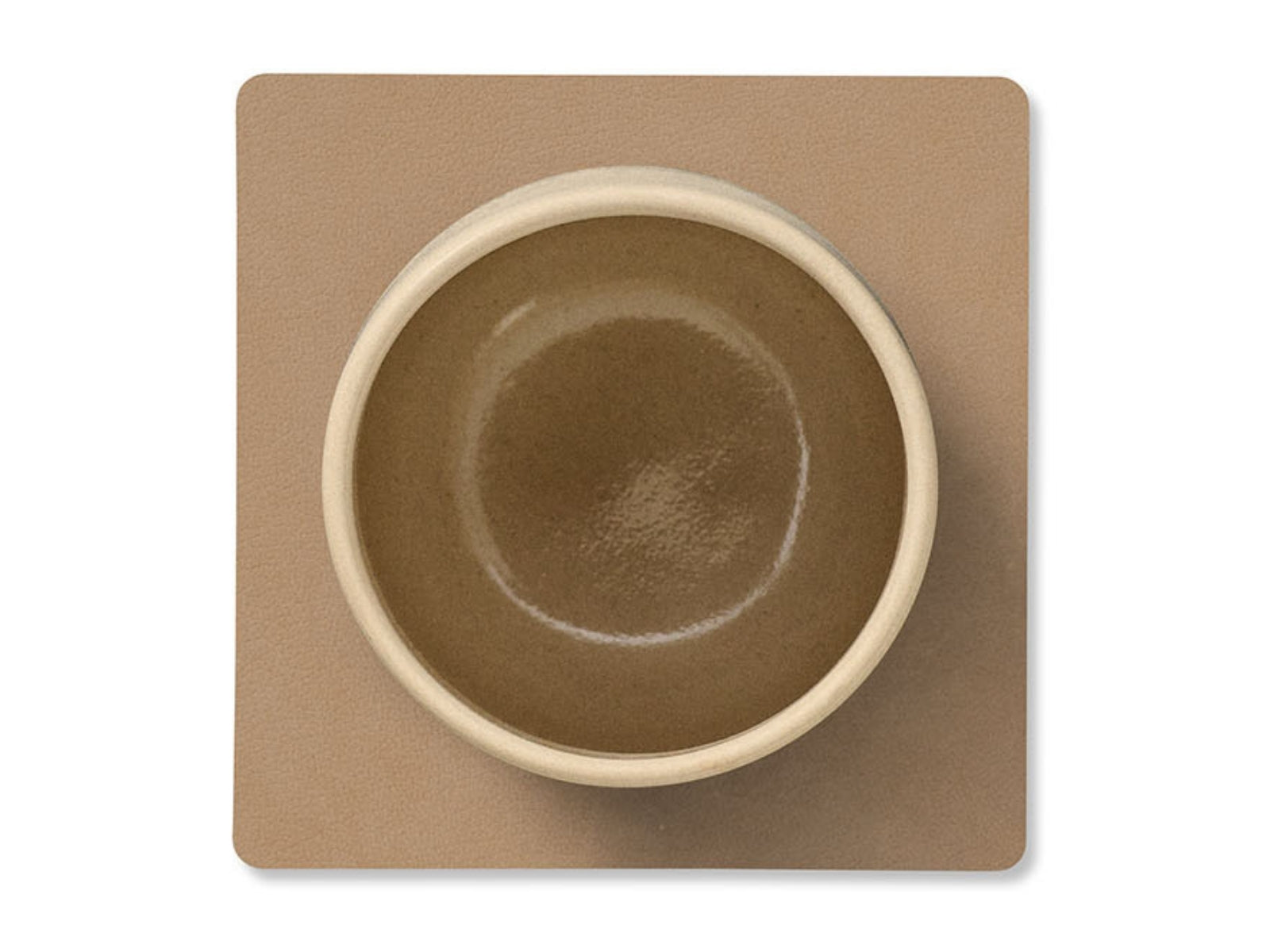 LIND DNA Nupo Untersetzer Square nougat 10x10cm - Produktbild 3