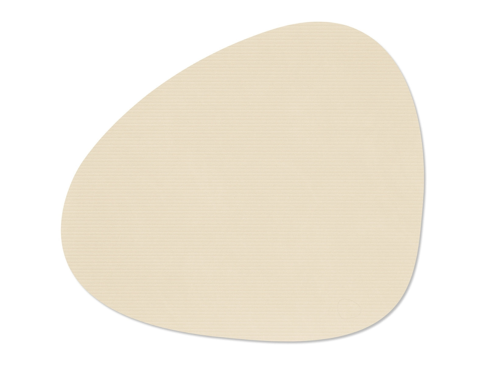 LIND DNA Corduroy Tischset Curve L vanilla 37x44cm - Produktbild 1