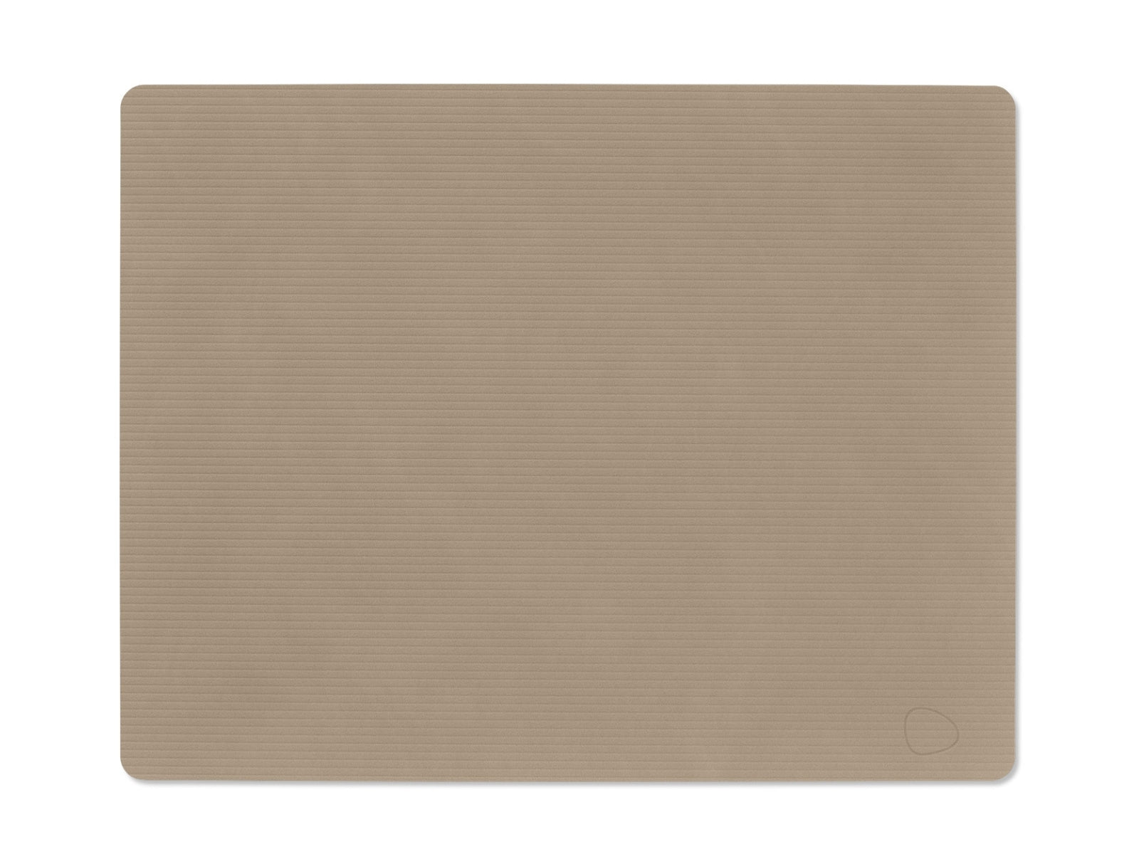 LIND DNA Corduroy Tischset Square L clay brown 35x45cm - Produktbild 1