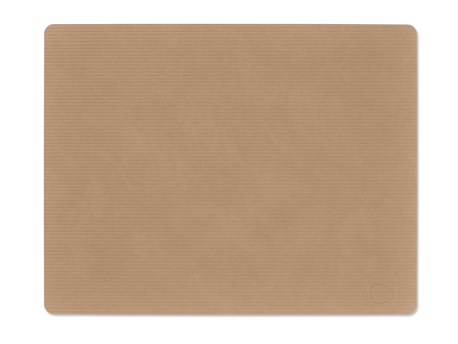 LIND DNA Corduroy Tischset Square L nougat 35x45cm - Produktbild 1