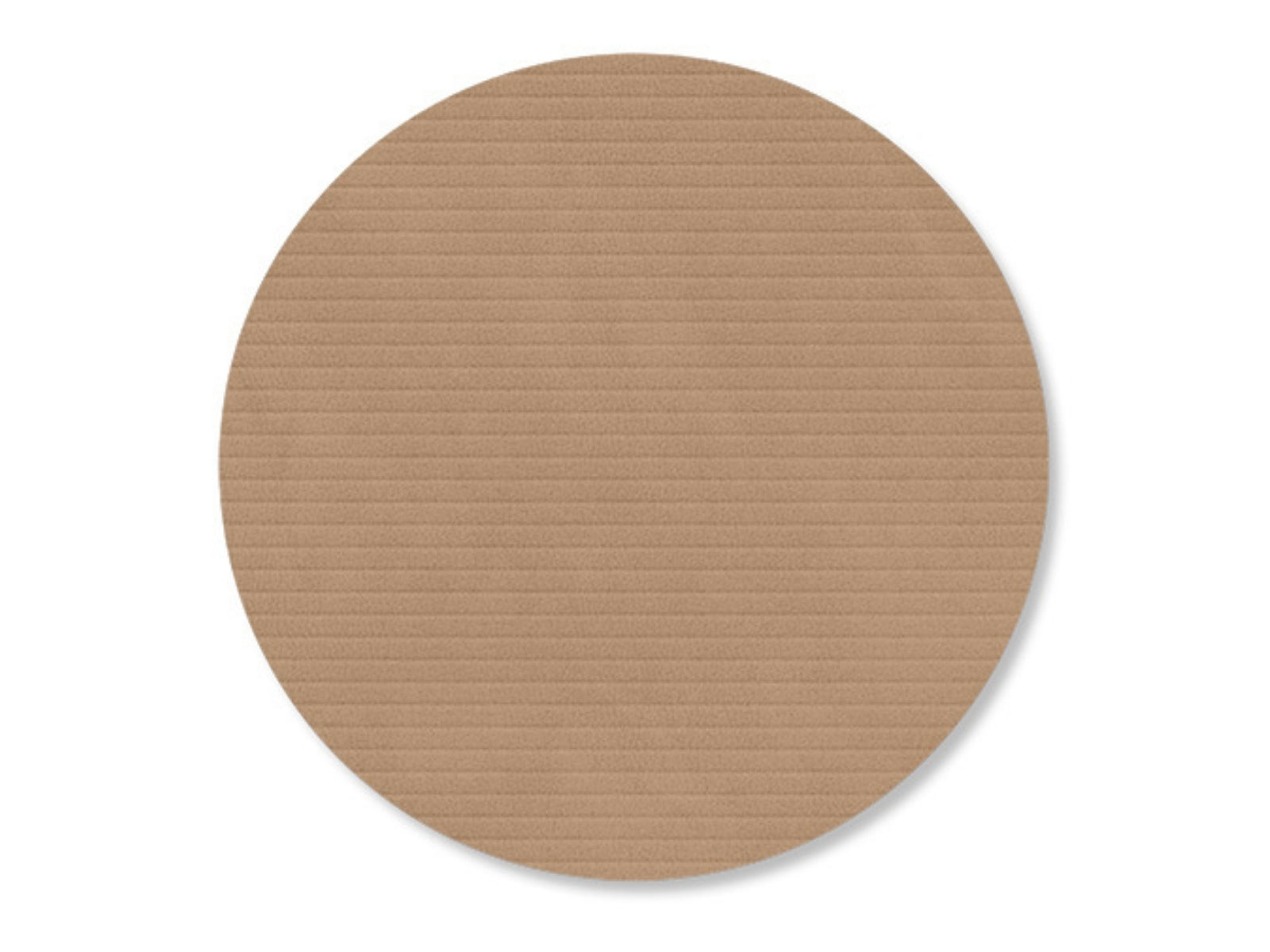LIND DNA Corduroy Untersetzer Circle nougat 10cm - Produktbild 1