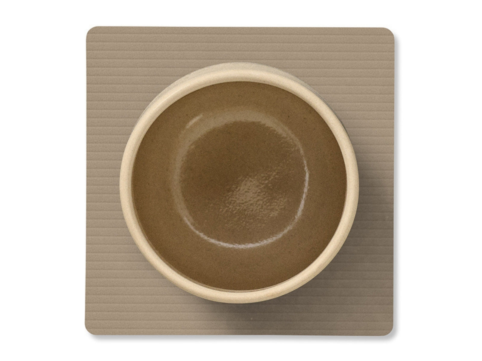 LIND DNA Corduroy Untersetzer Square clay brown 10x10cm - Produktbild 2