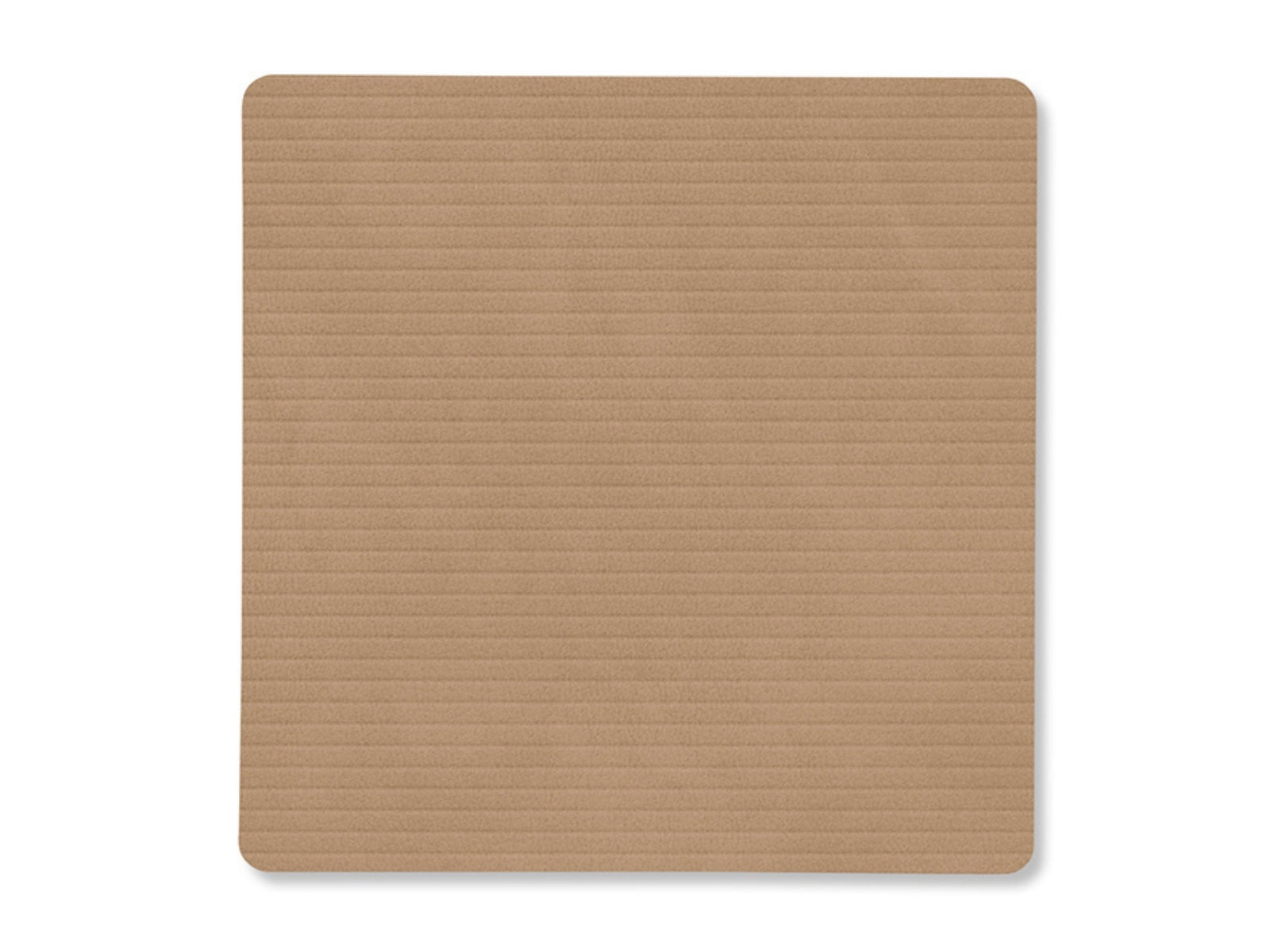 LIND DNA Corduroy Tischset Square S nougat 28x28cm - Produktbild 1