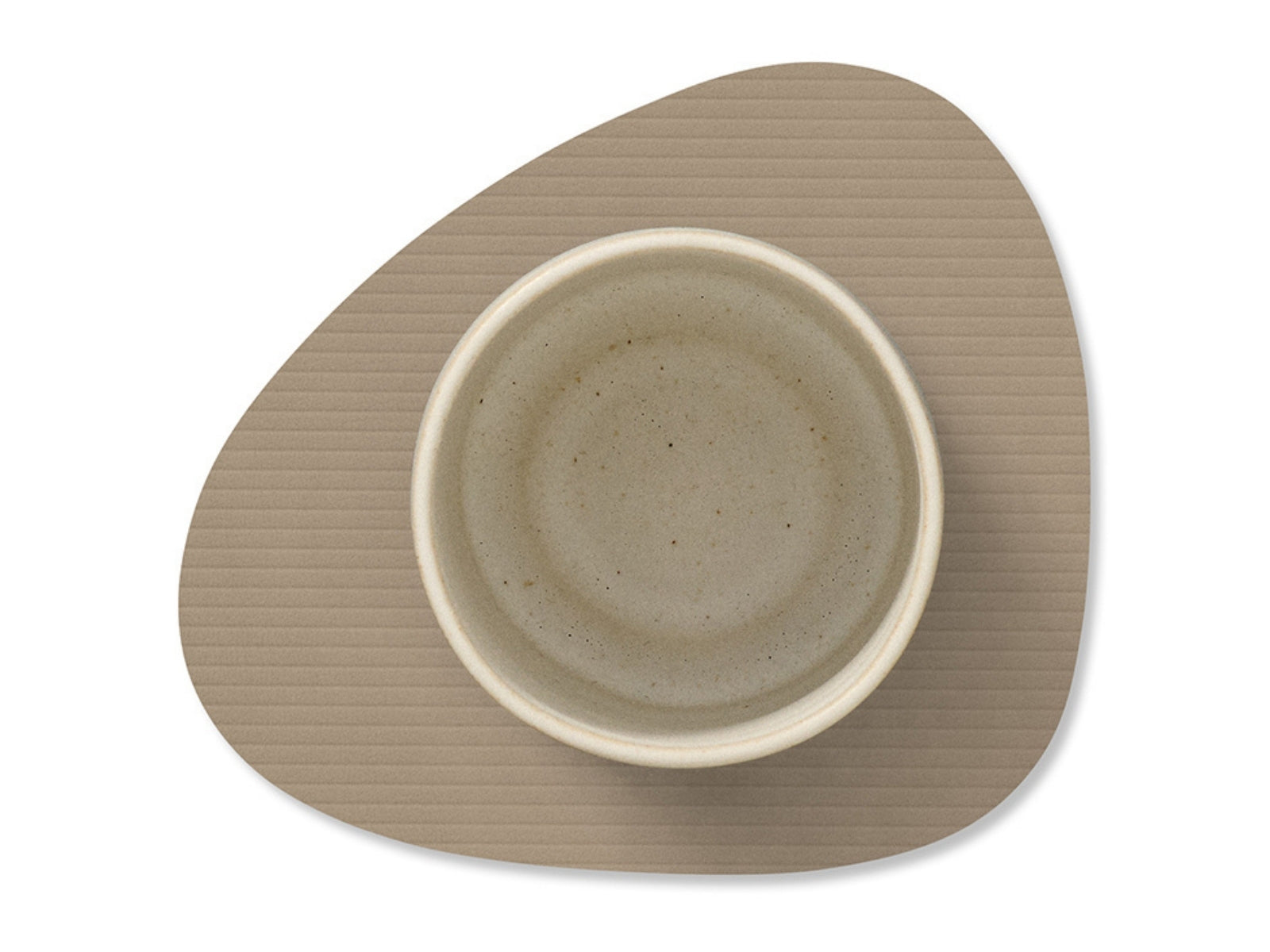 LIND DNA Corduroy Untersetzer Curve clay brown 11x13cm - Produktbild 2