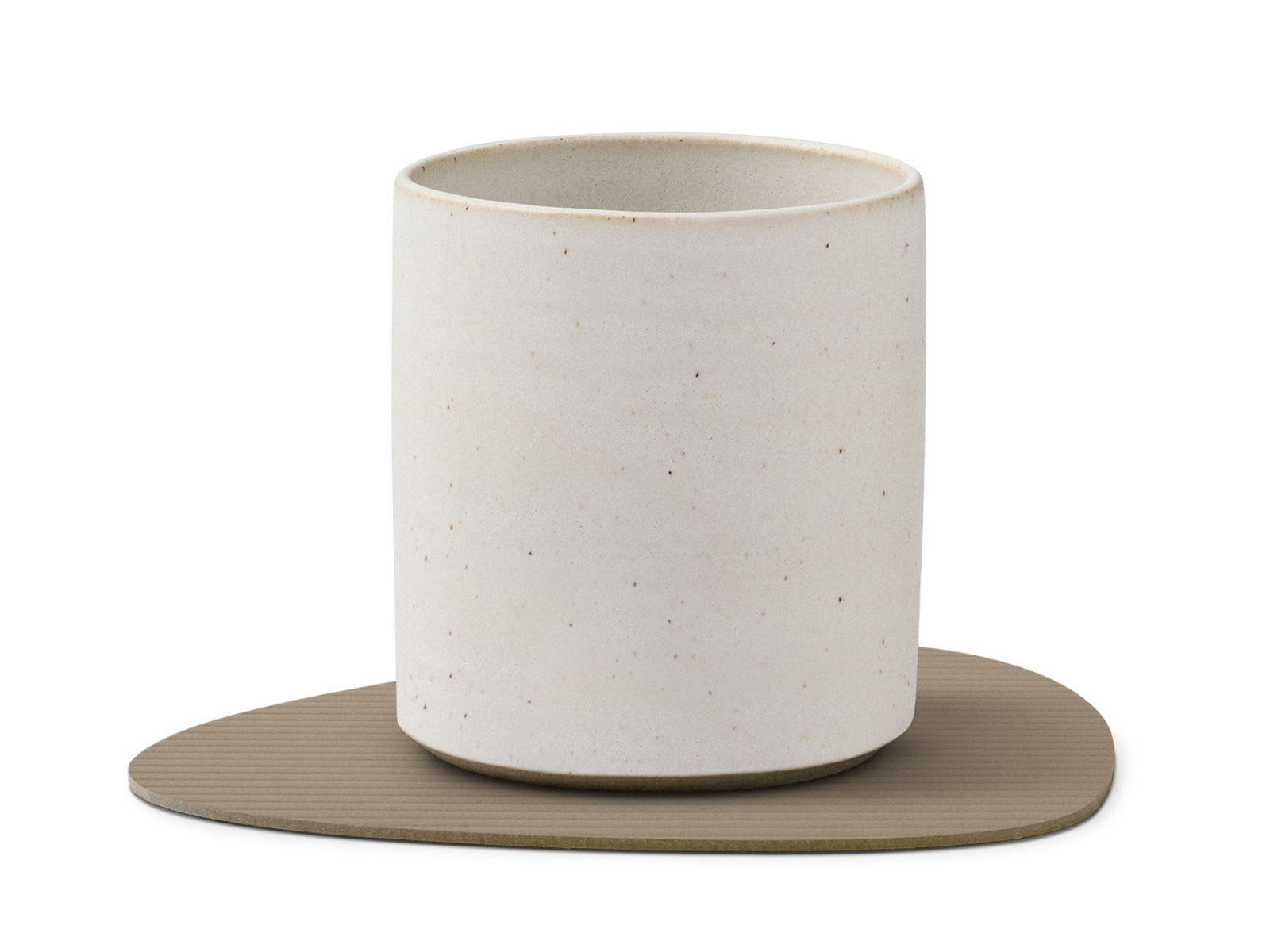 LIND DNA Corduroy Untersetzer Curve clay brown 11x13cm - Produktbild 3