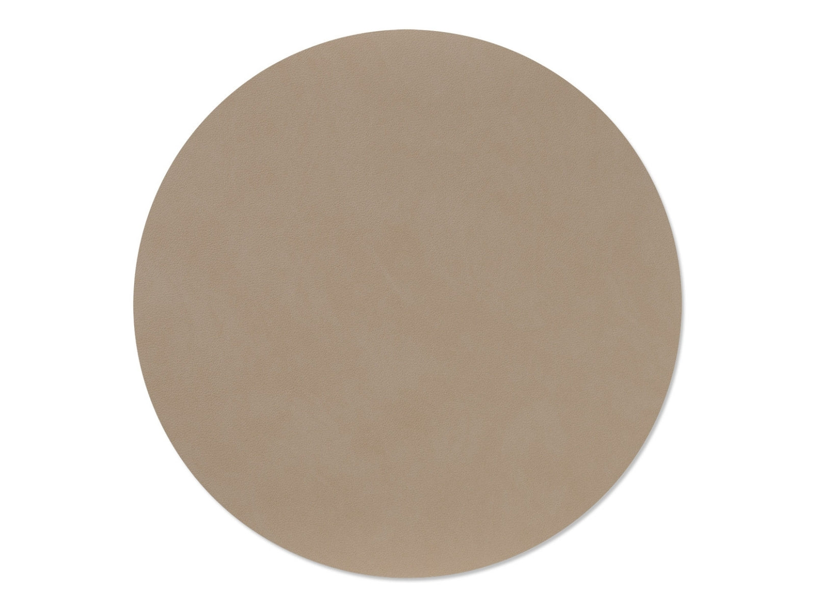 LIND DNA Nupo Tischset Circle L clay brown 38cm - Produktbild 1