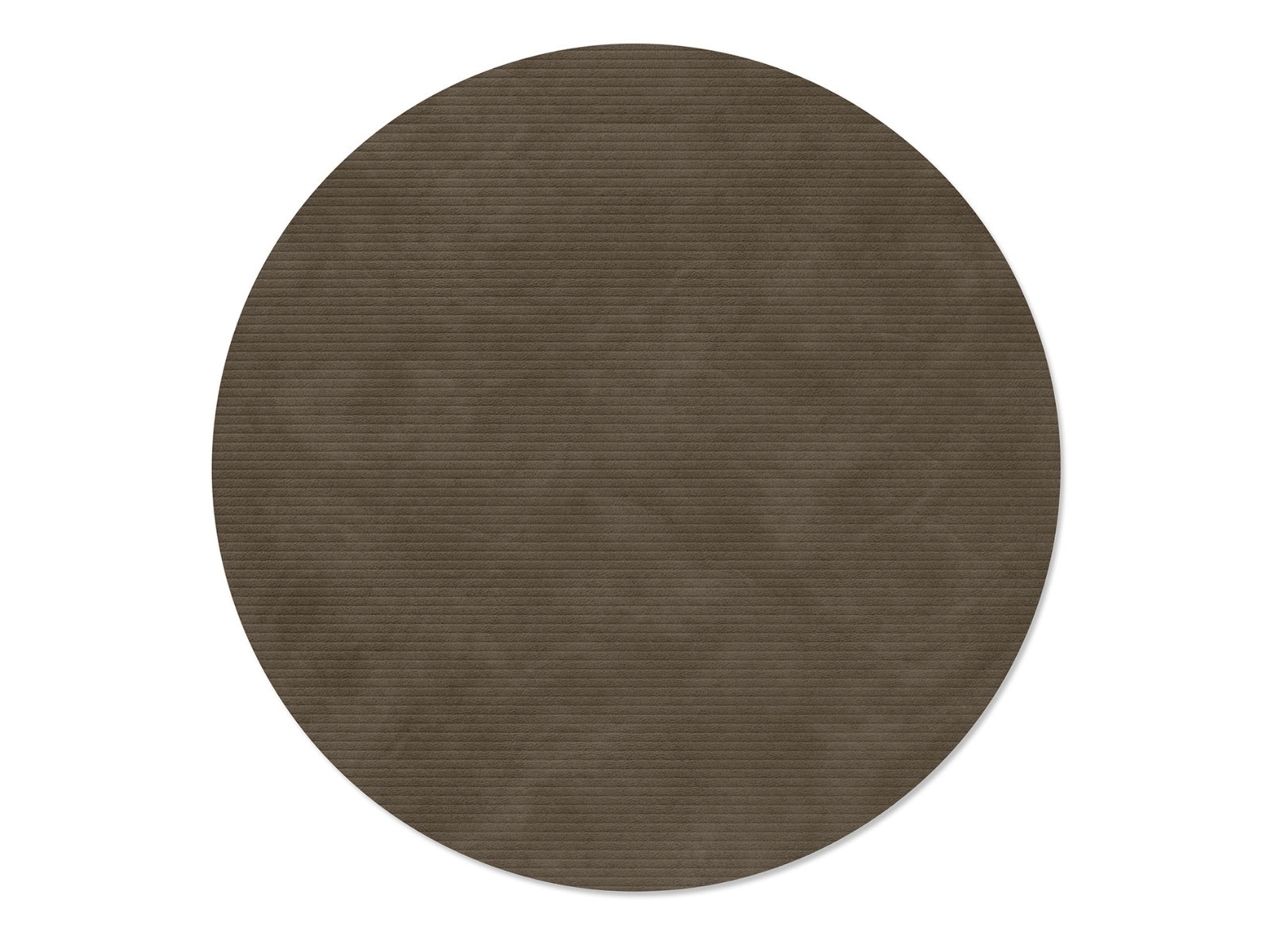 LIND DNA Corduroy Tischset Circle L caviar 38cm - Produktbild 1
