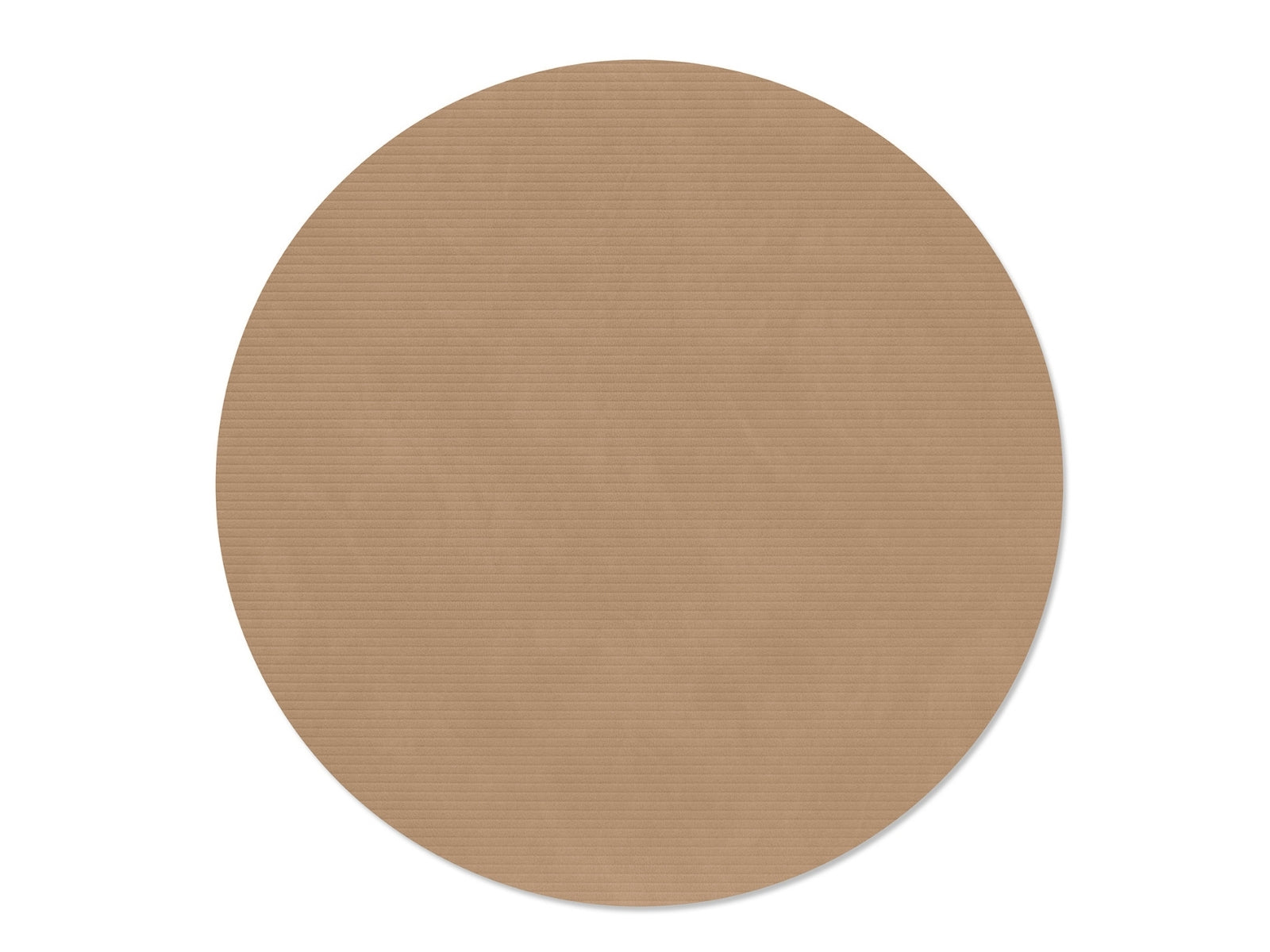 LIND DNA Corduroy Tischset Circle S nougat 24cm - Produktbild 1