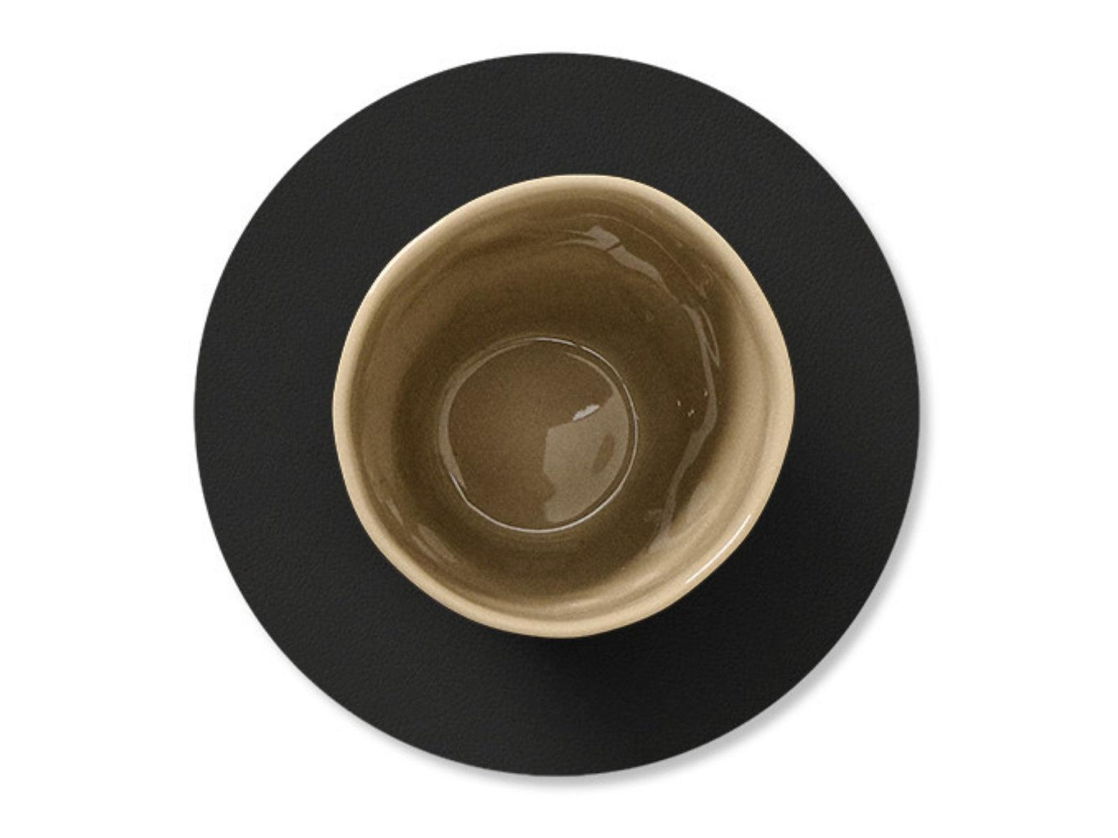 LIND DNA Nupo Untersetzer Circle black ink 10cm - Produktbild 2
