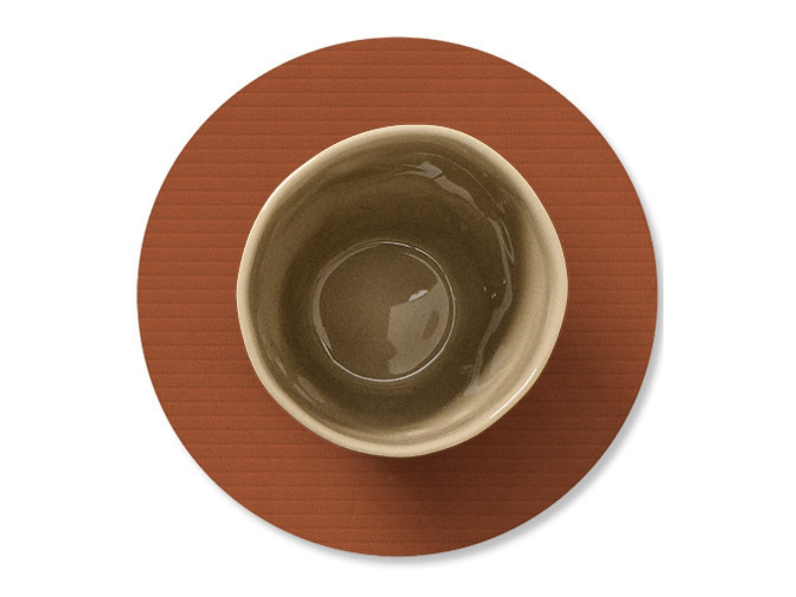 LIND DNA Corduroy Untersetzer Circle rust 10cm - Produktbild 2
