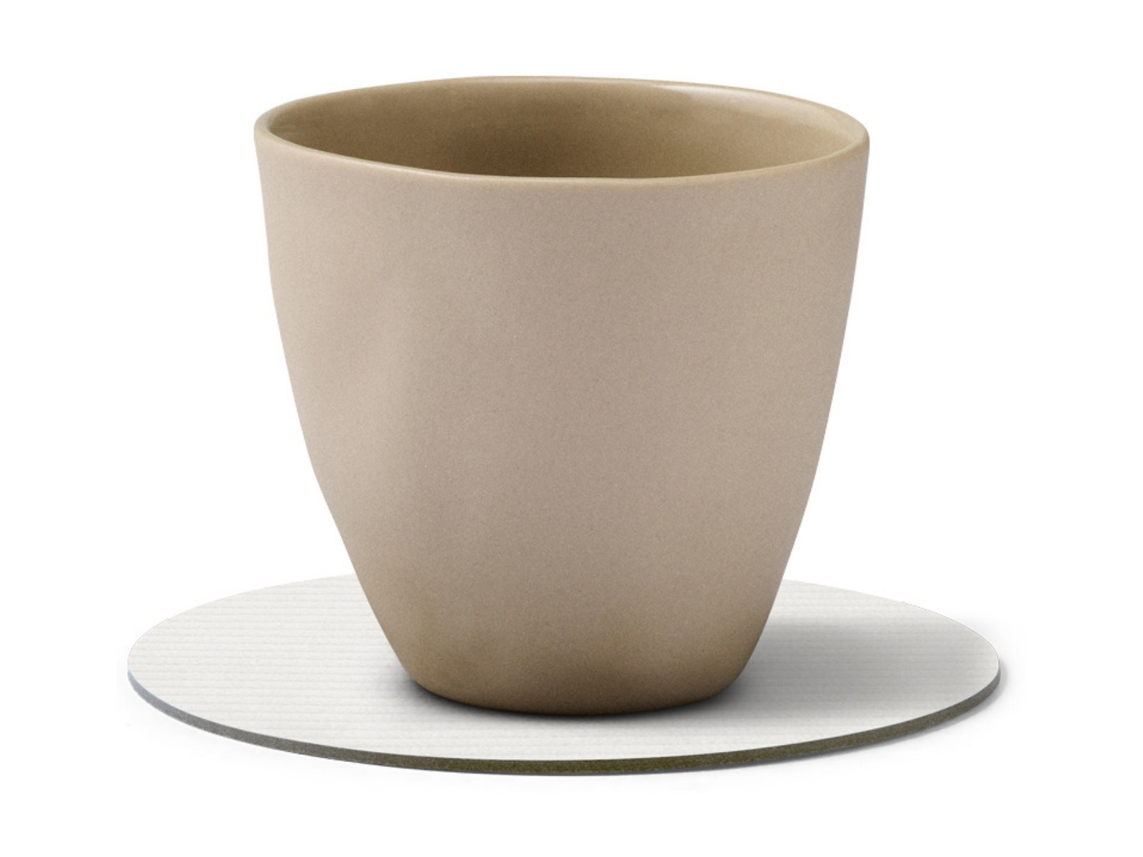 LIND DNA Corduroy Untersetzer Circle pure white 10cm - Produktbild 3
