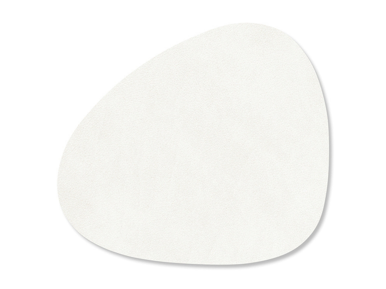 LIND DNA Nupo Untersetzer Curve pure white 11x13cm - Produktbild 1